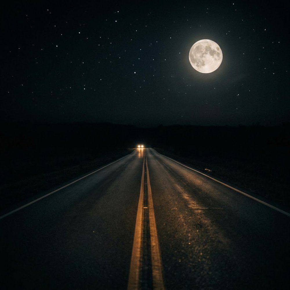 Empty Roads — night scene